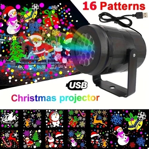 Snowflake christmas projector - christmas,