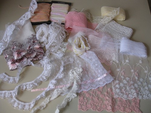 Joblot bundle lace trim - bundle,