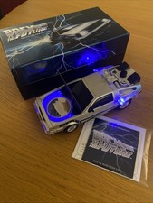 2015 Tuvalu Back To The Future Delorean Car And .999 Silver Proof Coin (27560)