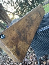  Rustic Solid Wood Oak Wax Fireplace Mantel Beam Handcrafted Log Burner lintel 8