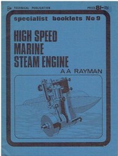 HIGH SPEED LIVE-STEAM MARINE ENGINE FOR MODEL BOATS : CONSTRUCTION GUIDE BOOK