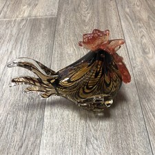 Murano Style Art Glass Red