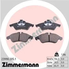 Brake pads 23990.205.1