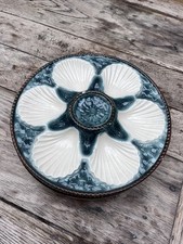 Majolica Set Of 12 Oyster