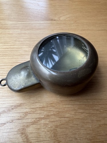 Antique brass miner pocket - brass, miner’s
