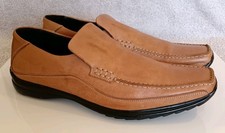 PATRICK COX Pc's Made In Italy Mens Tan Brown Leather Slip On Loafers EU43 UK9