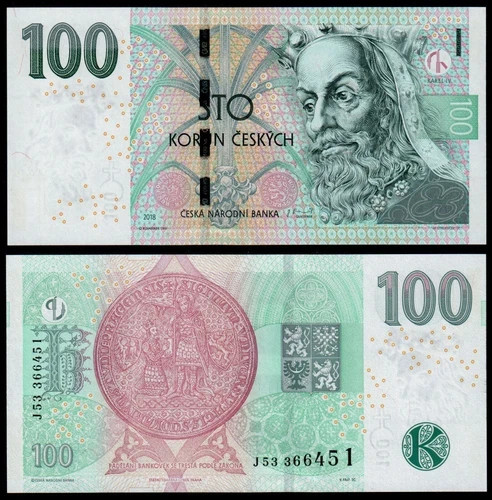 Czech republic 2018 100 - czech,