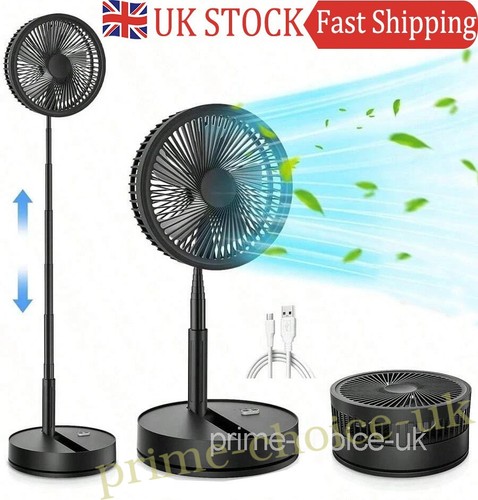 Usb rechargeable standing - standing, fan