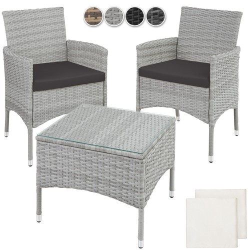 Rattan garden furniture set