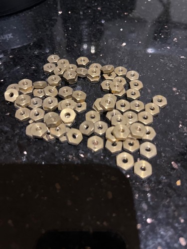 4ba brass half nuts - 4ba,