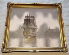 Bannon galleon oil painting - jt,