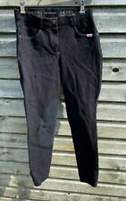 MUSTO Ladies JEANS Style BREECHES Black UK 8