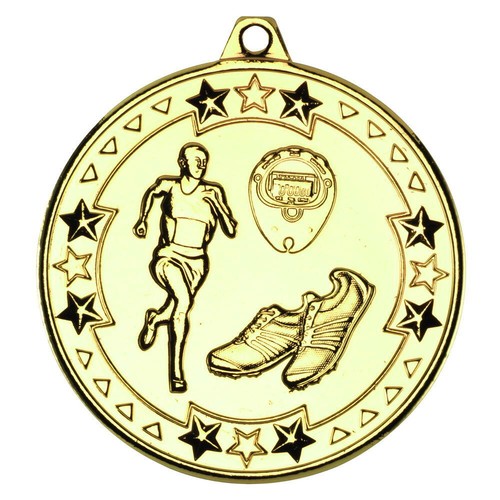 50mm medal with ribbon - , option