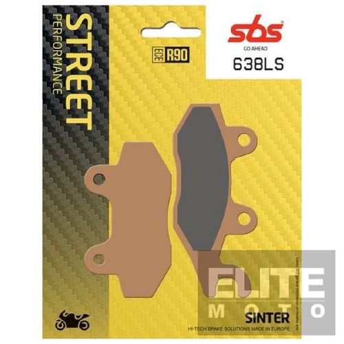 Sbs 638ls sintered rear brake - 638ls,