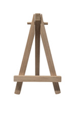 Mini wooden easel 5" high x 3"