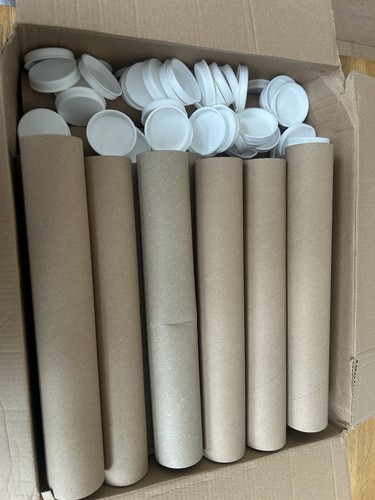 Postal tubes twenty - tubes,