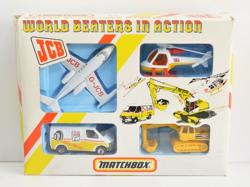 Matchbox gift set jcb world - matchbox,