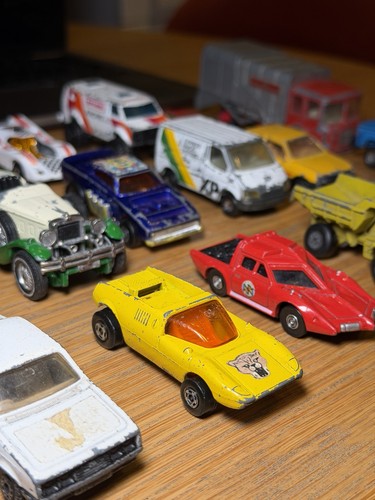 Mixed vintage matchbox - vintage,