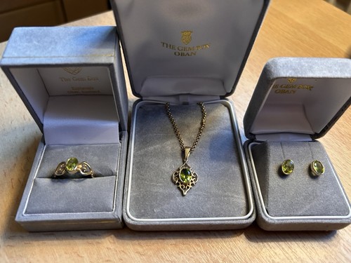 Vintage peridot jewellery - vintage,