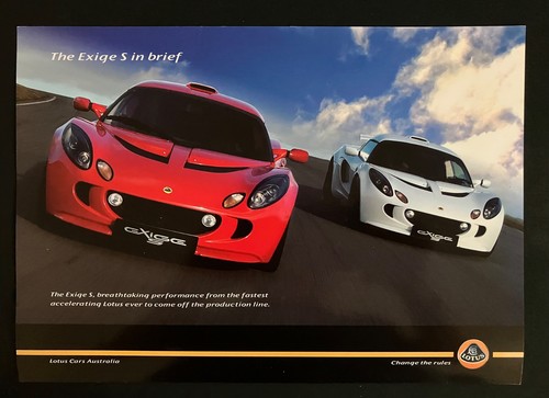 Rare lotus exige - s, glossy