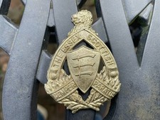 Original Pre WWII Glengarry cap badge Canadian Essex Scottish Regiment of Canada