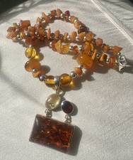 Vintage Baltic Amber Statement