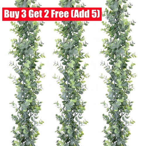 6ft artificial fake - 6ft, eucalyptus
