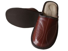 Leather slippers for - slippers, men