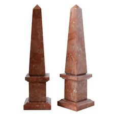 Classic Obelisk in Red Marble