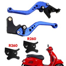 Short clutch brake levers for