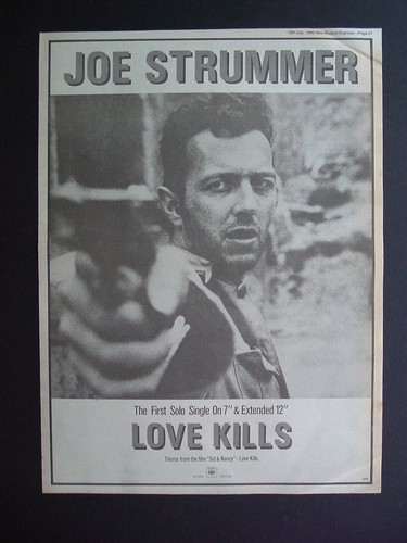 Vintage 1986 joe strummer - -,