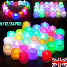 Led Tea Lights Fake Candles LED Flameless Battery Operated Wedding for Valentine