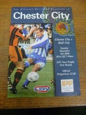 05/12/2000 Chester City v Hull City [LDV Vans Trophy]