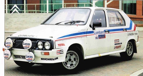 Citroen visa rally car spec - visa,