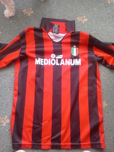 Milan retro home shirt - milan,