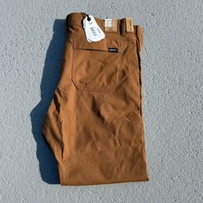 PrAna Stretch Zion II Slim Pants Men's 34 x 30 Sepia