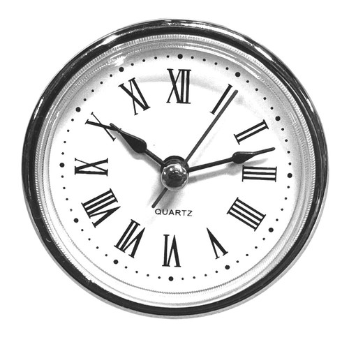61mm quartz replacement silver - replacement,