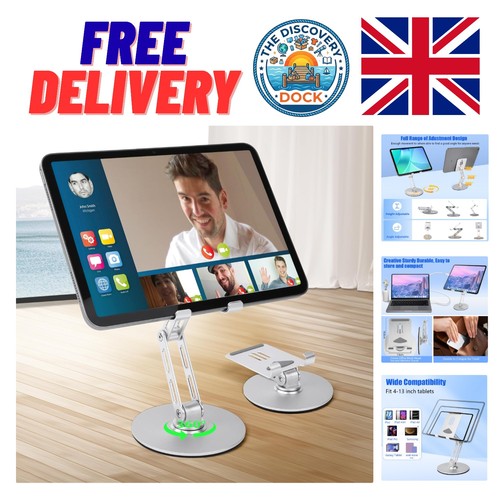 Sturdy 360 rotatable tablet - 360°,
