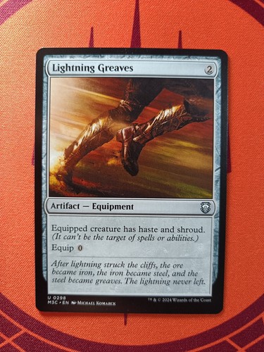 Lightning greaves haste - greaves, (ex)