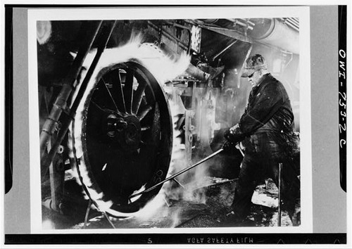 Photo industrial worker steam - worker,