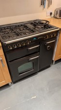 Leisure  Cookmaster 90cm 5 Burners- black Gas Range Cooker