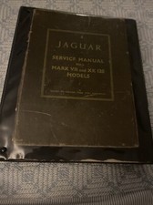 Jaguar Service Manual Mark VII and XK120 Models Bentley Second Edition