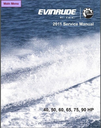 2011 evinrude tec - e-tec, 60