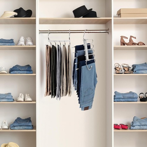 Pants hangers save space - pants,