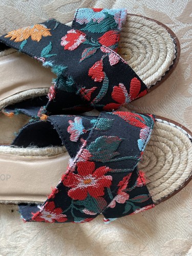 Topshop espadrille cross - topshop, strap