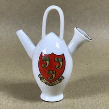 W H Goss Crested Bude Coat of