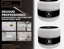 Bath Enamel Repair Kit White 200g Deuvuo Enamel Ceramic Porcelain Fibreglass...