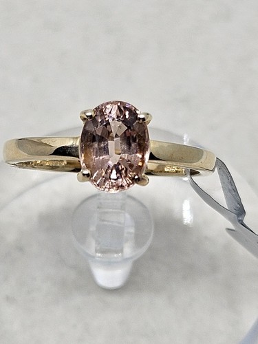 Pink tourmaline ring - pink,