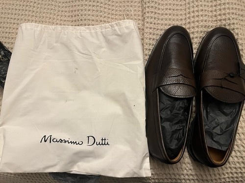 Massimo dutti brown leather - dutti,