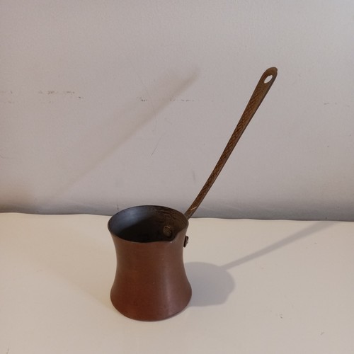 Vintage copper turkish coffee - vintage,
